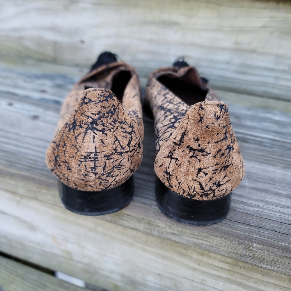 Stuart Weitzman Loafers With Tassles Size 11 Aa - image 8